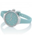 Hoops Watch - Nouveau Chérie Sliding Star 30mm Powder Blue with Crystals