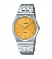 Orologio Casio - Timeless Tempo e Data Silver 35mm Giallo