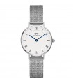 Daniel Wellington Watch - Petite Roman Numerals Sterling Only Time Silver 28mm White