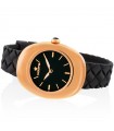 Hoops Watch - Nuage Solo Tempo Rose Gold 34mm Black