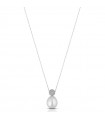 Lelune Necklace with Cultivated Pearl 8.5-9 mm for Women - 0