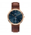 Daniel Wellington Watch - Multi-Eye St Mawes Arctic Only Time Rose Gold 40mm Blue