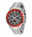 Sector Men's Watch - 230 Multifunction Silver and Red 43mm Grey