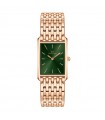 Daniel Wellington Watch - Bound 9-Link Emerald Sunray Only Time Rose Gold 32x22mm Green