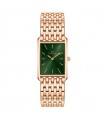 Orologio Daniel Wellington - Bound 9-Link Emerald Sunray Solo Tempo Rose Gold 32x22mm Verde