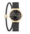 Special Pack Orologio Bering con Bracciale da Donna - Classic Solo Tempo Gold 31 mm Nero