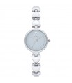 Breil Tribe Women's Watch - BT Heart Solo Tempo with Heart-shaped Links Silver 28mm Light Blue