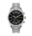 Breil Tribe Men's Watch - Captain Chronograph Silver 42mm Black