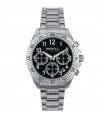 Orologio Breil Tribe da Uomo - Grow Up Cronografo Silver 37mm Nero con Dettagli Verdi