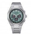 Citizen Watch - Super Titanium Eco-Drive Chronograph 42mm Green - 0