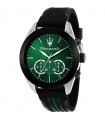 Maserati Watch - Traguardo Chronograph Black 45mm Green