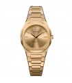 D1 Milano Women's Watch - Ultra Thin Zephyr Gold Only Time 30mm Gold