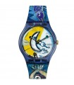 Orologio Swatch - Swatch X Tate Gallery Chagall's Blue Circus 41mm Blu