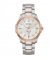 Bulova Women's Watch - Marine Star Quartz 36mm Rose Gold Mother of Pearl with Steel Bracelet - 0