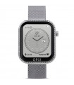 Smartwatch Oops! - Call Love Diamonds Multifunction 41x45mm Silver with Diamonds