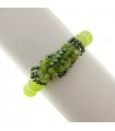 Bracciale Rajola - Hula con Giada Verde Light e Peridoto