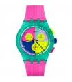 Orologio Swatch - Neon Flash Arrow Cronografo Rosa 42mm Multicolore