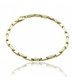 Chimento Bracelet - Tradition Gold Accents in 18K Yellow Gold - 19cm - 0