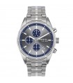 Breil Tribe Men's Watch - Captain Chronograph 42mm Silver and Blue
