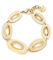 Unoaerre Bracelet for Women - Fashion Jewelery in 925% Gold Silver with Oval Links