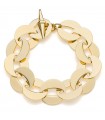 Unoaerre Bracelet for Women - Fashion Jewelery in Golden Bronze with Flat Links
