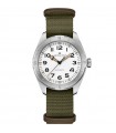 Hamilton Men's Watch - Khaki Field Expedition Automatic 41mm White Green - NATO Strap - 0