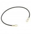 Bracciale Chimento - Typhoon in Oro Giallo 18 carati - 19 centimetri - Nero