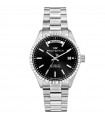 Philip Watch Men's Watch - Caribe Automatic Time and Date 39mm Black - 0