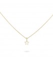 Rue Des Mille Necklace - Colorfun Gold with White Enamelled Star