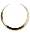 Etruscan Necklace - Hammered Gold Itaca Choker