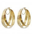 Etruscan - Ithaca Gold Circle Earrings Multicircle Pendants