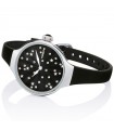 Hoops Watch - Nouveau Chérie Sliding Star 30mm Black with Crystals