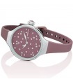 Hoops Watch - Nouveau Chérie Sliding Star 30mm Grape Color with Crystals