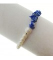 Bracciale Rajola - Girona con Lapis e Perle Bianche