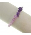 Rajola Bracelet - Girona with Amethyst Spheres and Wisteria Jade