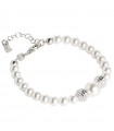 Bracciale Boccadamo - Perle in Argento 925% con Sfere Diamantate e Perle 6mm - 10mm