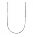 Boccadamo Necklace for Men - Man in 925% Silver with Grumetta Chain