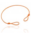 Chimento Bracelet - Typhoon in Orange Cord - One size