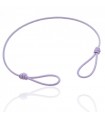 Chimento Bracelet - Typhoon in Lilac Cord - One size