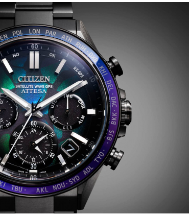 Orologio Citizen Uomo - Attesa Satellite Wave GPS 45mm Edizione Limitata