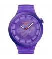 Orologio Swatch - Colors of Joy Purple Joy Solo Tempo 47mm Viola