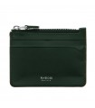 Pineider Men's Card Holder - Daily 23 in Smooth and Green Calfskin