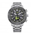 Citizen Men's Watch - Radio Controlled Eco-Drive Promaster Geo Trekker 46mm Black Green - 0