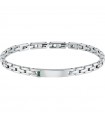 Morellato Bracelet for Men - Motown in Steel with Green Crystals