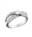 Salvini Ring - in 18K White Gold with Natural Diamonds 0.63 ct - 0