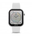 Smartwatch Ops! - Call Love Diamonds Multifunzione 41x45mm Bianco con Diamanti