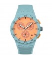 Orologio Swatch - Essentials Juicy Apricot Tempo e Data Verde 42mm Arancione