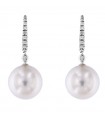 Picca Earrings with Australian Pearls 12-13 mm and Diamonds for Women - 0