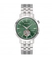 Bulova Men's Watch - Aerojet Mechanical Automatic 38mm Green - Steel Bracelet - 0