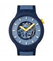 Orologio Swatch - Essentials Below The Horizon 47mm Blu con Movimento a Vista